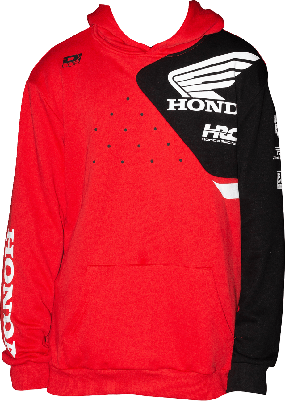 D'COR VISUALS Honda Team2 Sweatshirt - Kelly Motorsports