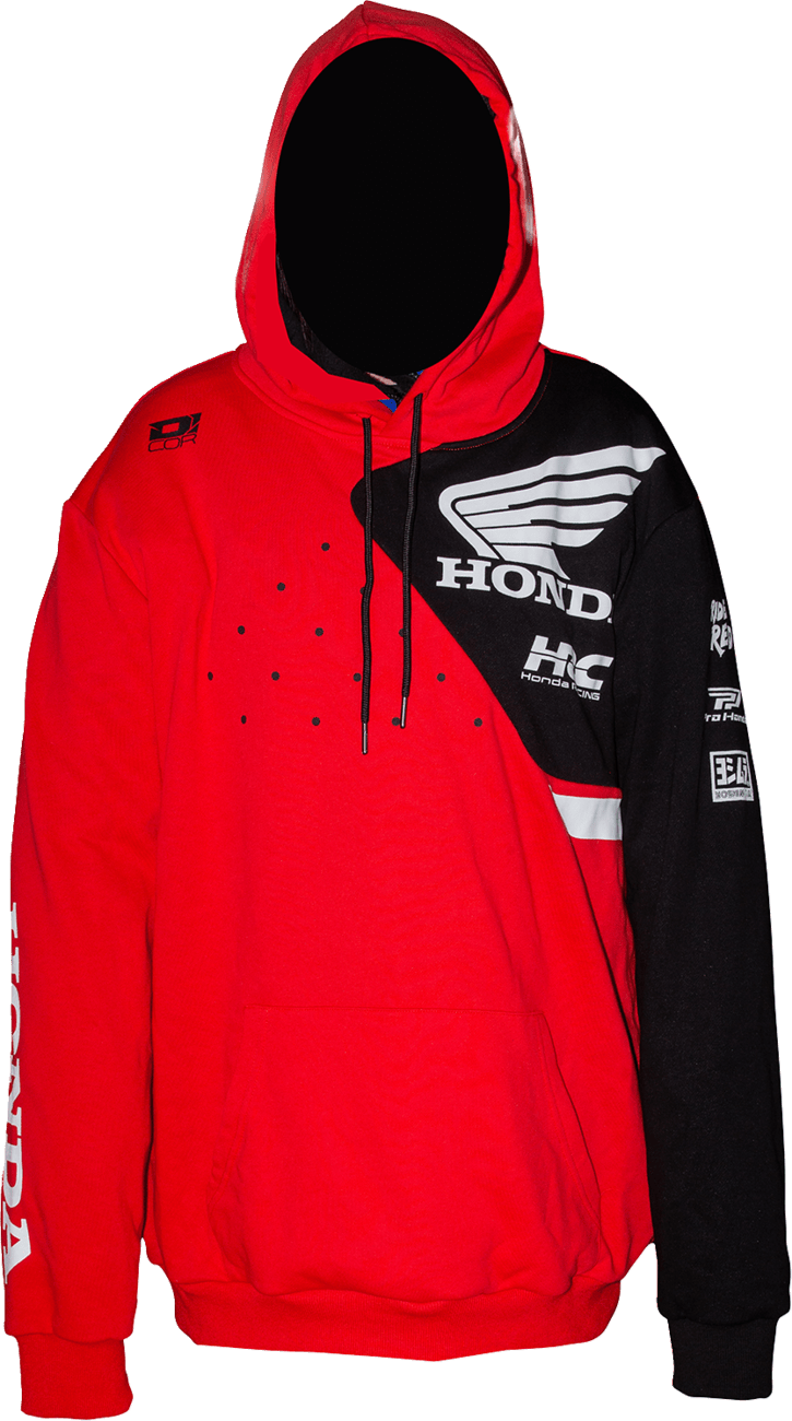 D'COR VISUALS Honda Team2 Sweatshirt - Kelly Motorsports