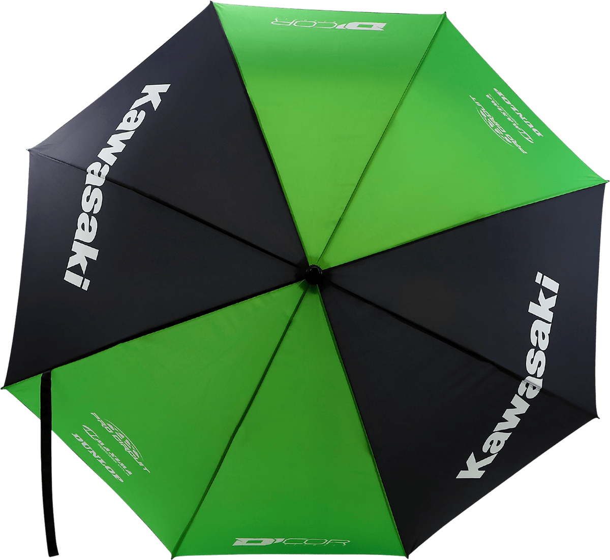 D'COR VISUALS Kawasaki Green and Black Umbrella 81-103-1 - Kelly Motorsports