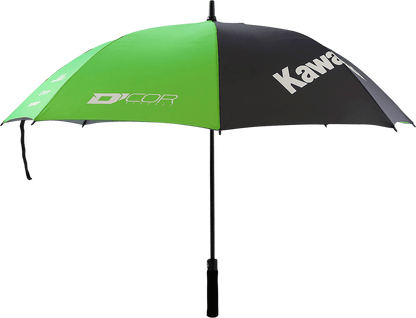 D'COR VISUALS Kawasaki Green and Black Umbrella 81-103-1 - Kelly Motorsports