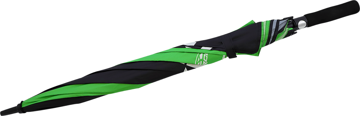 D'COR VISUALS Kawasaki Green and Black Umbrella 81-103-1 - Kelly Motorsports