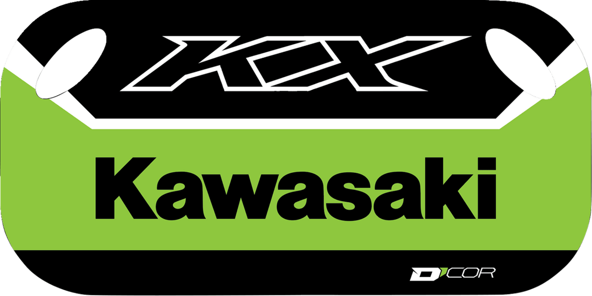 D'COR Visuals Kawasaki Pit Board 60-60-120 for Race Communication - Kelly Motorsports