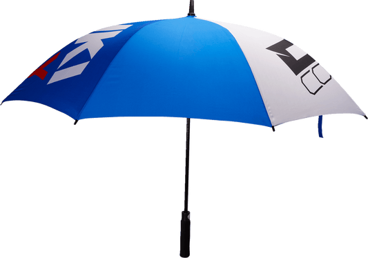 D'COR VISUALS Suzuki Blue & White Umbrella 81-108-1 - Kelly Motorsports
