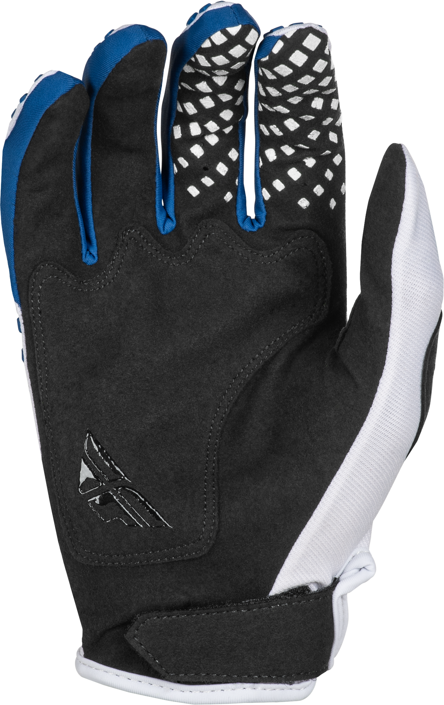 Fly Racing Kinetic Center Gloves White/Navy - Model 378-5113X