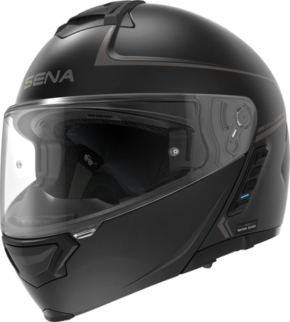 Sena Impulse Modular Helmet w/Mesh Intercom - Matte Black - Lg
