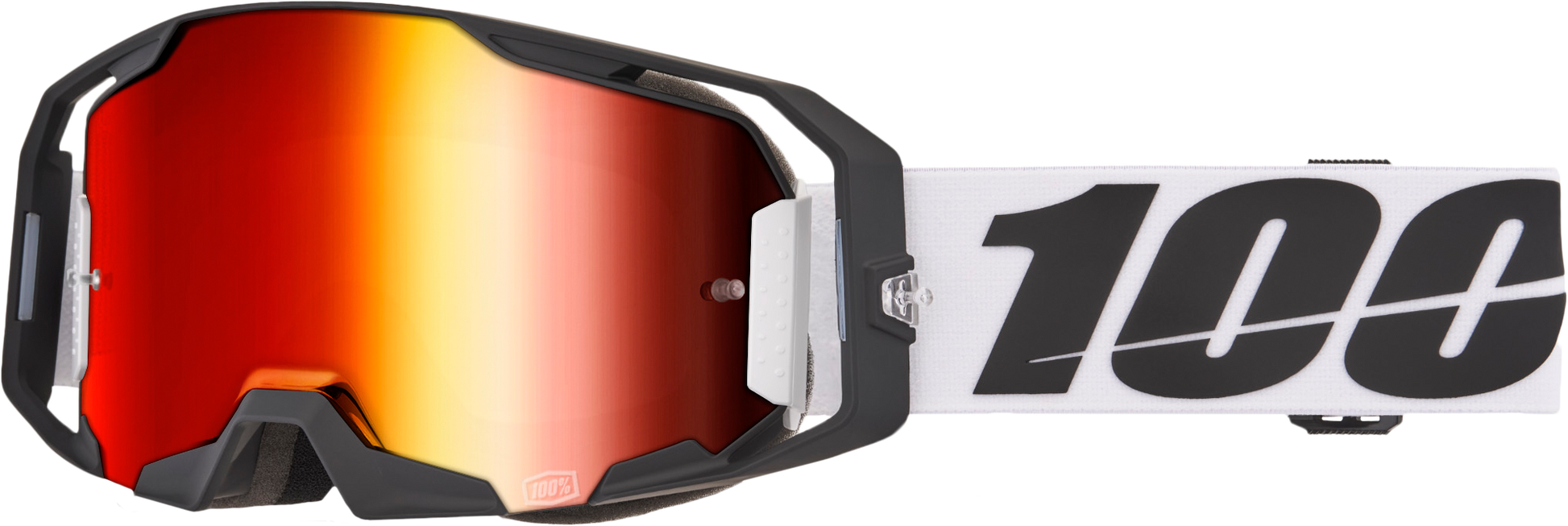 100-Percent Armatic Goggle Caldwell Mirror Red Lens - Enhanced Visibility and Comfort