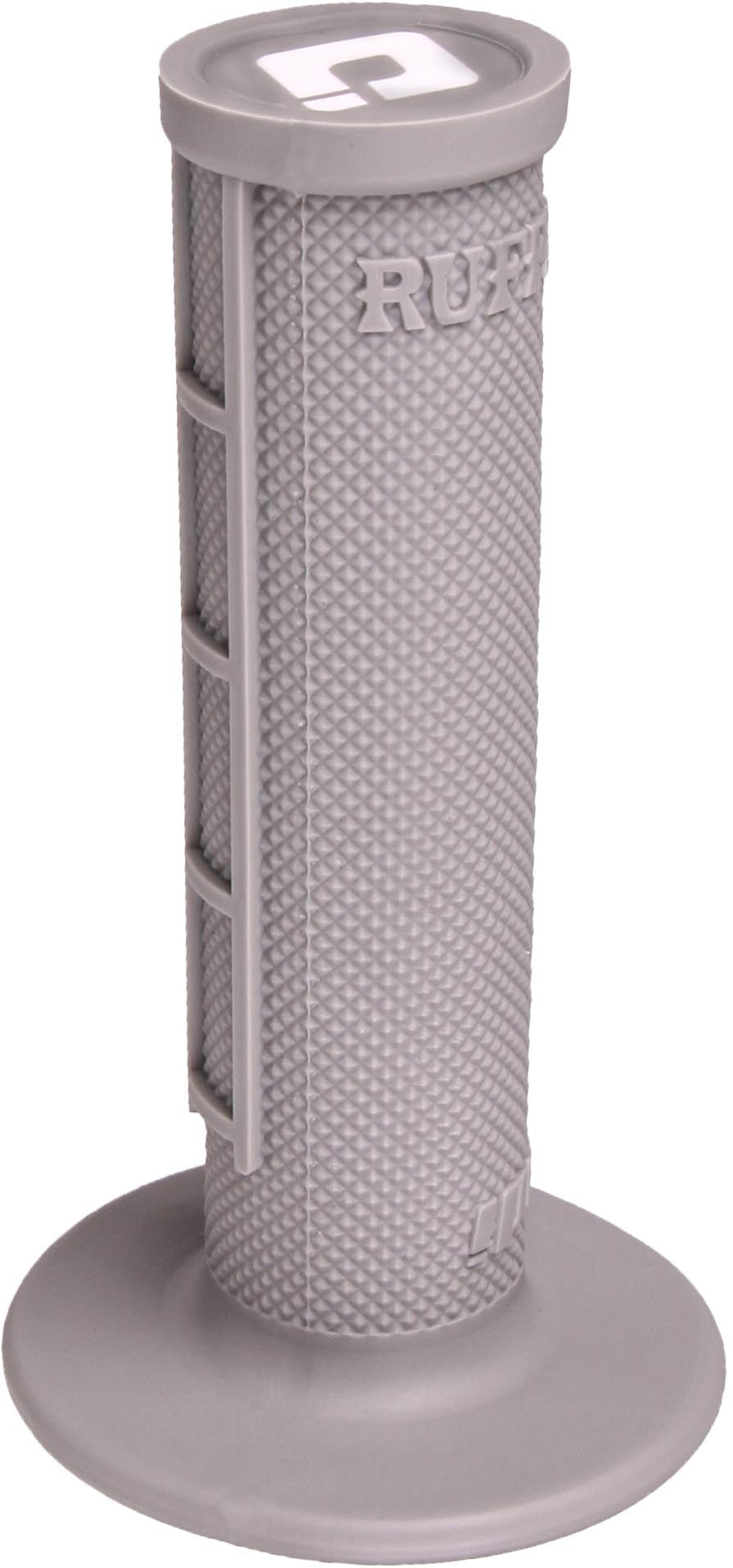 ODI Half Waffle Lock On Grip Grey Soft Compound H36HWG for MX Bikes