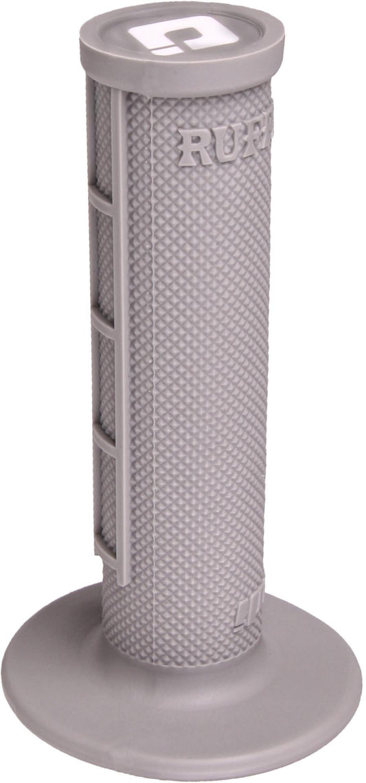 ODI Half Waffle Lock On Grip Grey Soft Compound H36HWG for MX Bikes