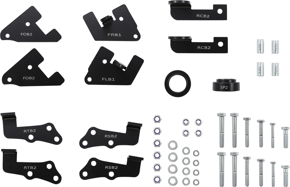 DEMON Lift Kit for Pioneer 700 PABL-4004HD - All Four Corner Vehicle Lift with Hardware - Kelly Motorsports
