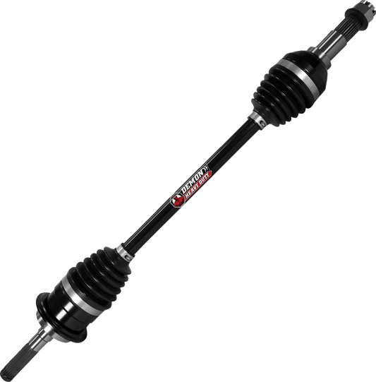 DEMON PAXL-3001HD-6ET Heavy-Duty Front Left Axle for Commander Lift Kits - Kelly Motorsports
