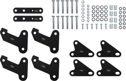 DEMON Polaris PABL-6002HD Lift Kit for Increased Ground Clearance and Stability - Kelly Motorsports