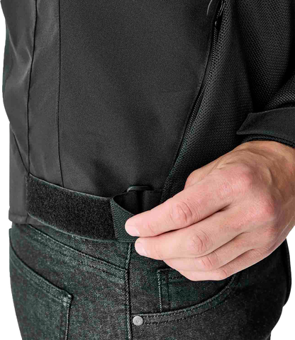 RST S1 D3o Mesh Jacket Black XS - Lightweight Motorcycle Protective Gear