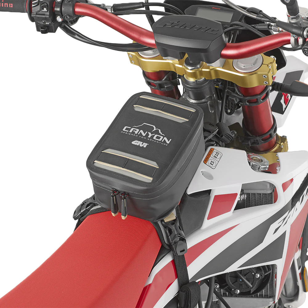 GIVI Canyon ADV Tank Bag 3L Black GRT729 for Enduro and Off-Road Motorcycles