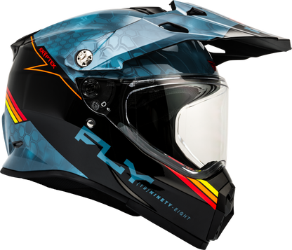 Fly Racing Trekker Kryptek Conceal Helmet Slate/Black/Red Large
