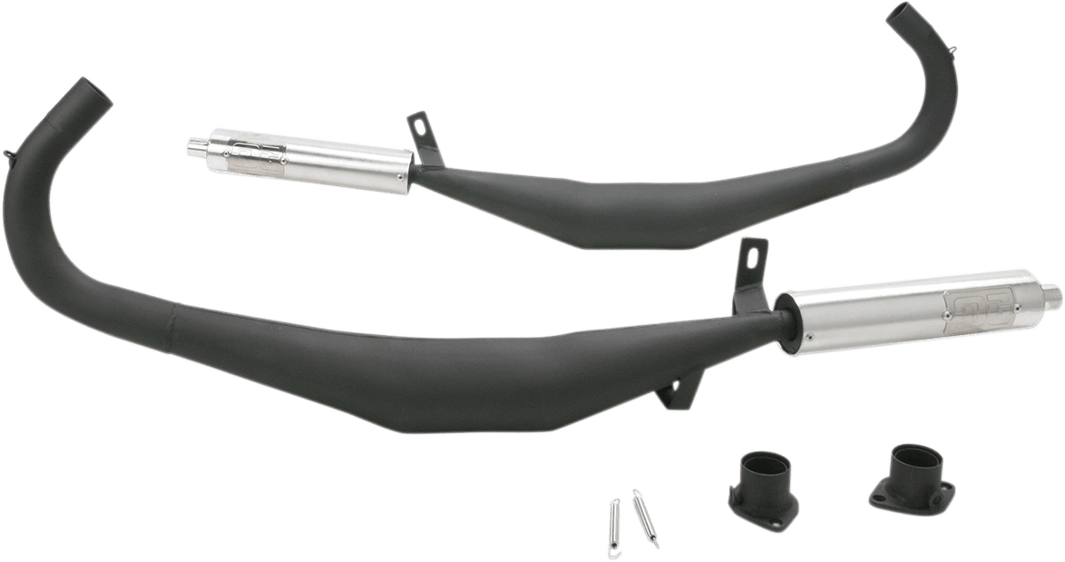 DG Performance Aluminum Exhaust for Enhanced Power - Part 14-4412 - Kelly Motorsports