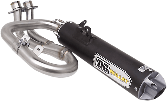 DG Performance Bullet Complete Exhaust System 105-4300 for Motorcycle - Kelly Motorsports
