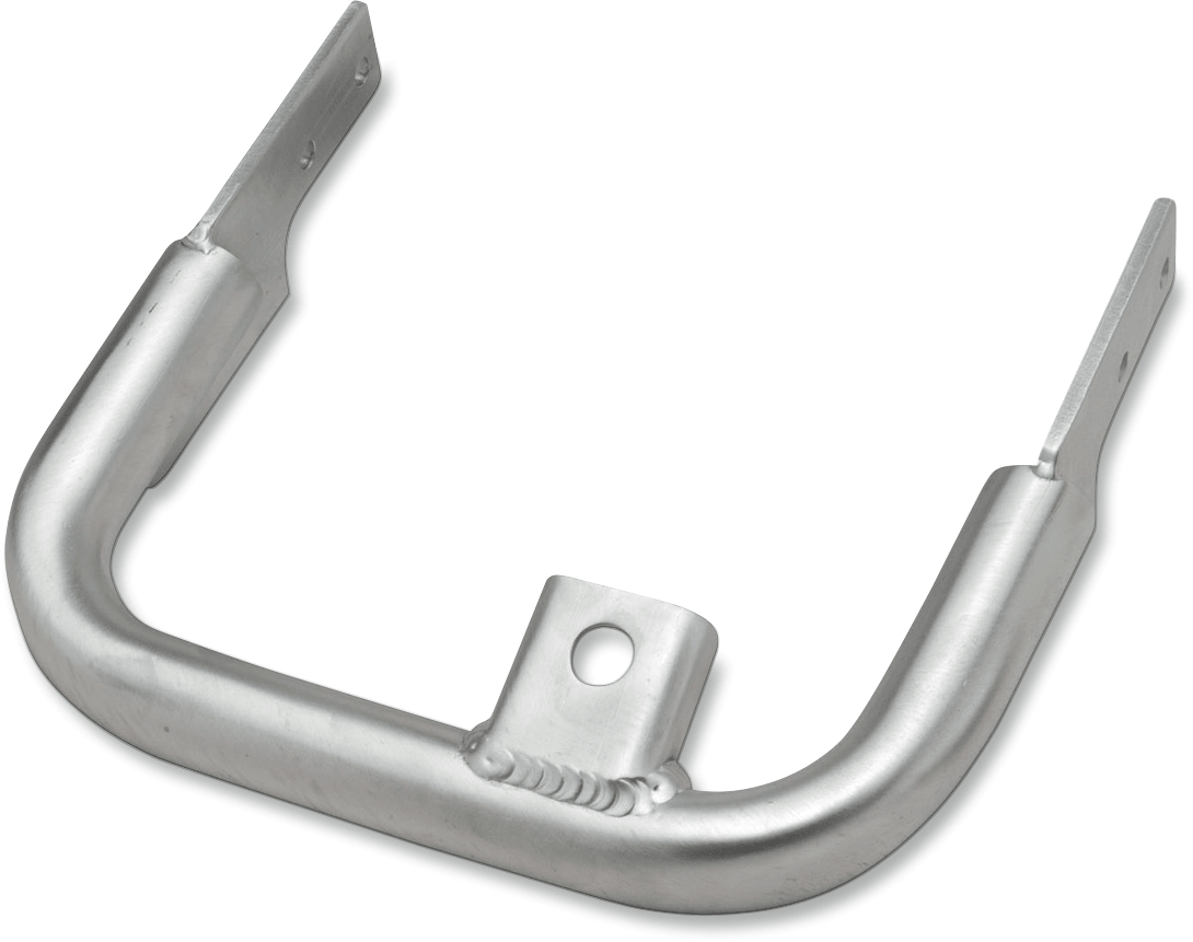 DG Performance Fat Grab Bar for Yamaha YFZ (2009-2016) - Natural Finish with Whip Antenna Mount - Kelly Motorsports
