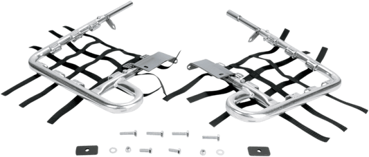 DG Performance Kawasaki KSV Nerf Bars - Natural and Black Finish, Part Number 60-8370 - Kelly Motorsports