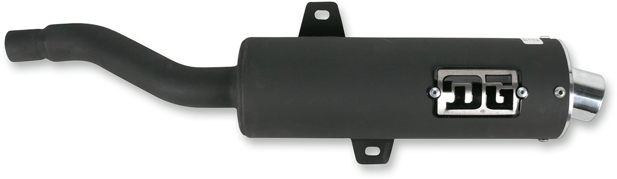 DG PERFORMANCE RCM II Slip-On Exhaust 051-6120 for Enhanced Power and Durability - Kelly Motorsports