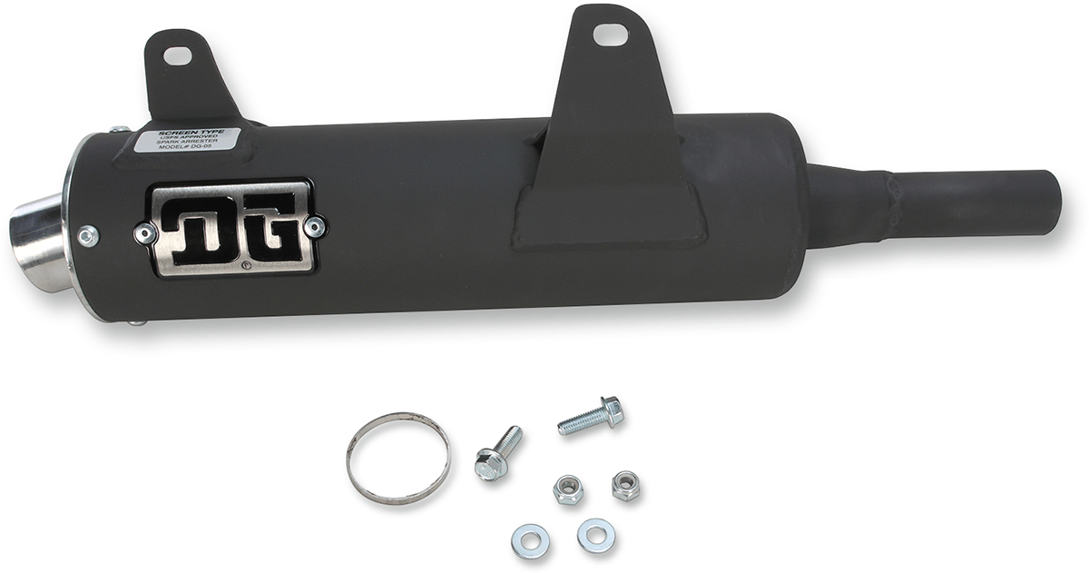 DG Performance RCM II Slip-On Exhaust 051-8750 for Enhanced Power and Durability - Kelly Motorsports