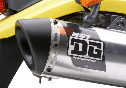 DG Performance RST Dual Sport Slip-On Muffler for Suzuki DR650SE – Part No. 091-6500 - Kelly Motorsports