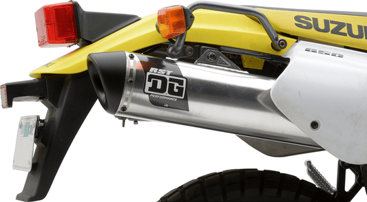 DG Performance RST Dual Sport Slip-On Muffler for Suzuki DR650SE – Part No. 091-6500 - Kelly Motorsports