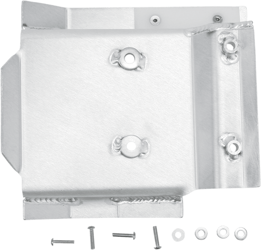 DG Performance Short Swingarm Skid Plate for Yamaha YFZ (2009-2018) - Part No. 58-4509 - Kelly Motorsports
