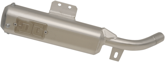 DG Performance Type II Silencer 20-2212 - Lightweight 6061 T-6 Aluminum Exhaust Solution - Kelly Motorsports