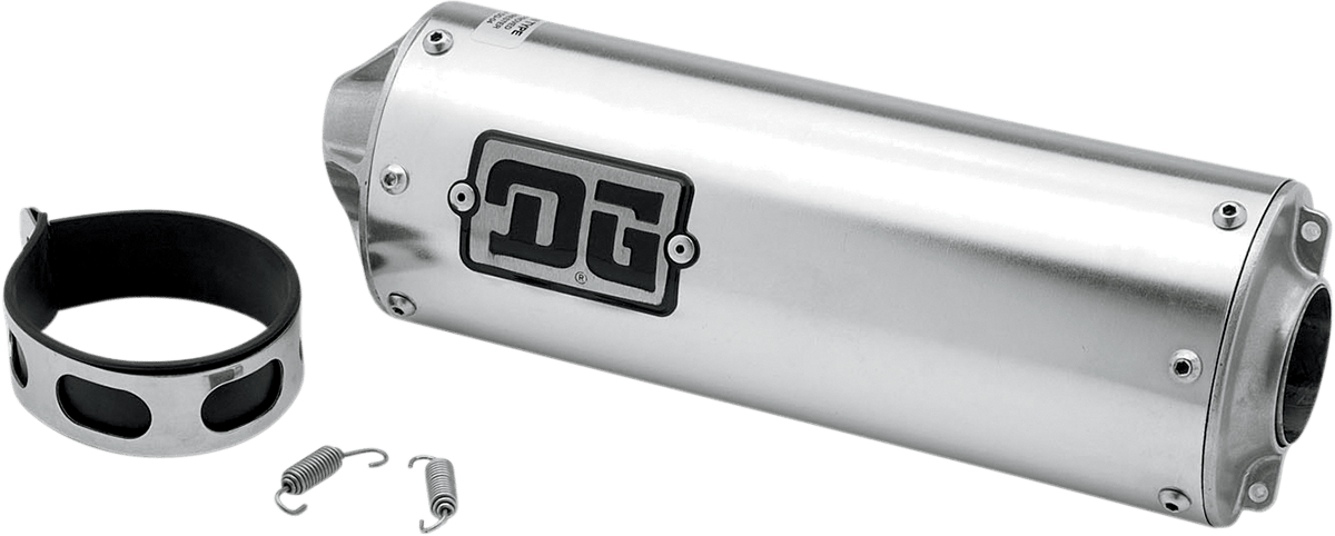 DG Performance Universal 4-Stroke Muffler - Oval 03-9000 - Kelly Motorsports