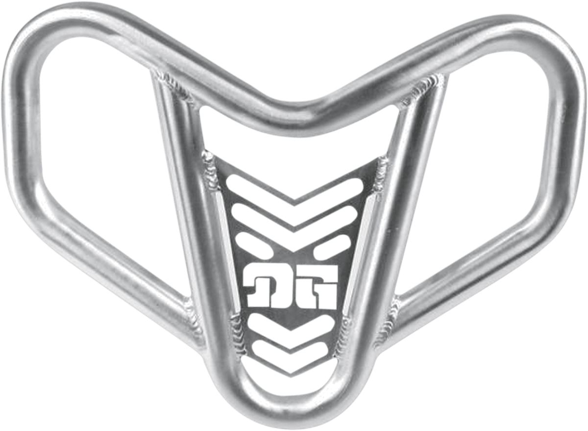DG Performance V-Pro™ Front Bumper for Honda TRX (1987-2008) - Silver - Part 554-2120 - Kelly Motorsports