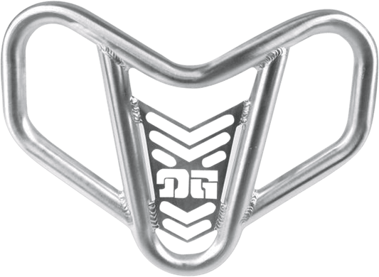 DG Performance V-Pro™ Front Bumper for Honda TRX (1987-2008) - Silver - Part 554-2120 - Kelly Motorsports