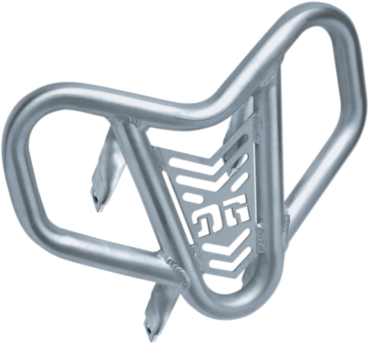 DG PERFORMANCE V-Pro™ Front Bumper for Honda TRX (1993-2018) - Aluminum Alloy, Silver - Part Number 554-2100 - Kelly Motorsports