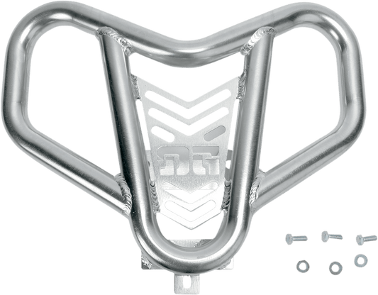 DG Performance V-Pro™ Front Bumper for Honda TRX 2008 - Aluminum Alloy Silver Part 554-2700 - Kelly Motorsports