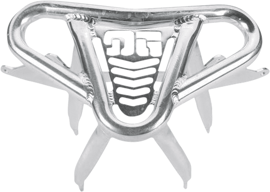 DG Performance V-Pro™ Front Bumper for Yamaha Raptor 2002-2008 – Silver, Part Number 554-4100 - Kelly Motorsports