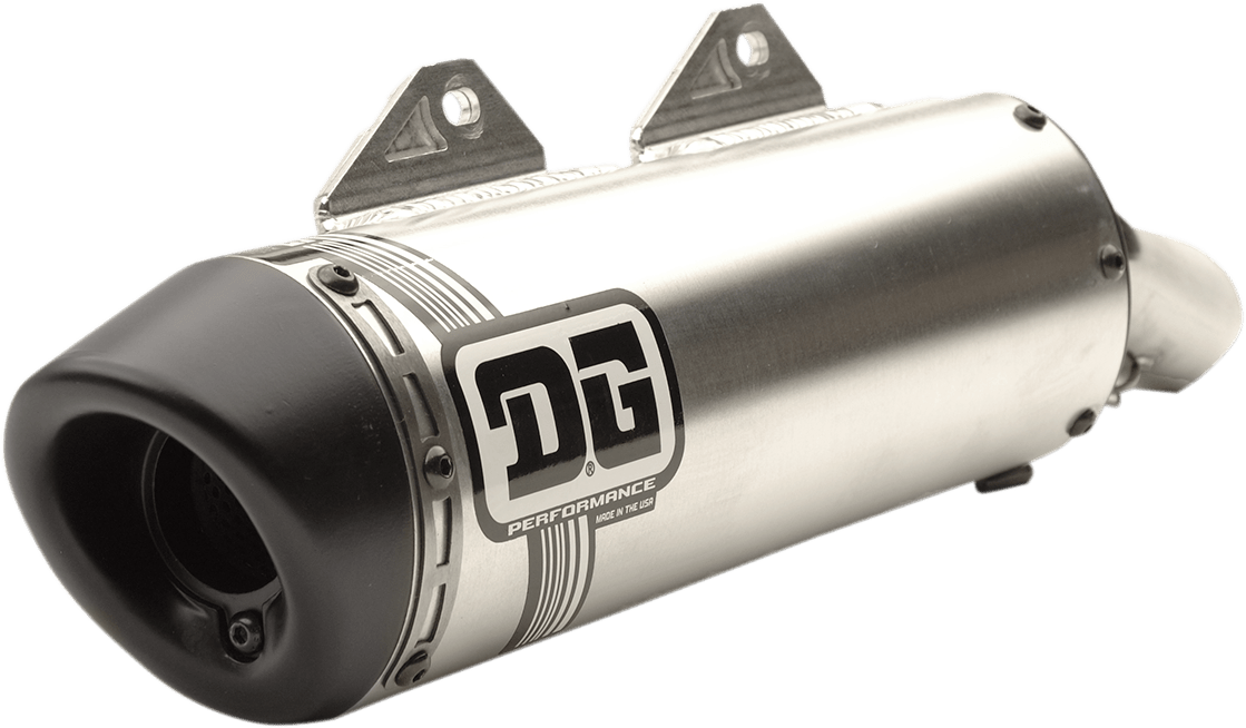 DG Performance V2™ Slip-On Exhaust 071-2670 for Enhanced Power and Performance - Kelly Motorsports