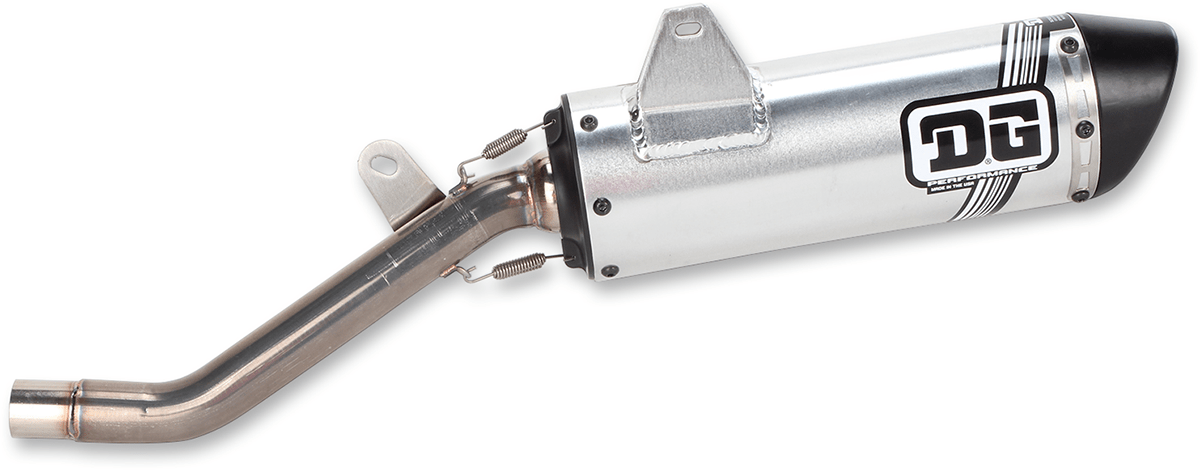DG Performance V2™ Slip-On Exhaust 071-6200 for Enhanced Horsepower and Torque - Kelly Motorsports