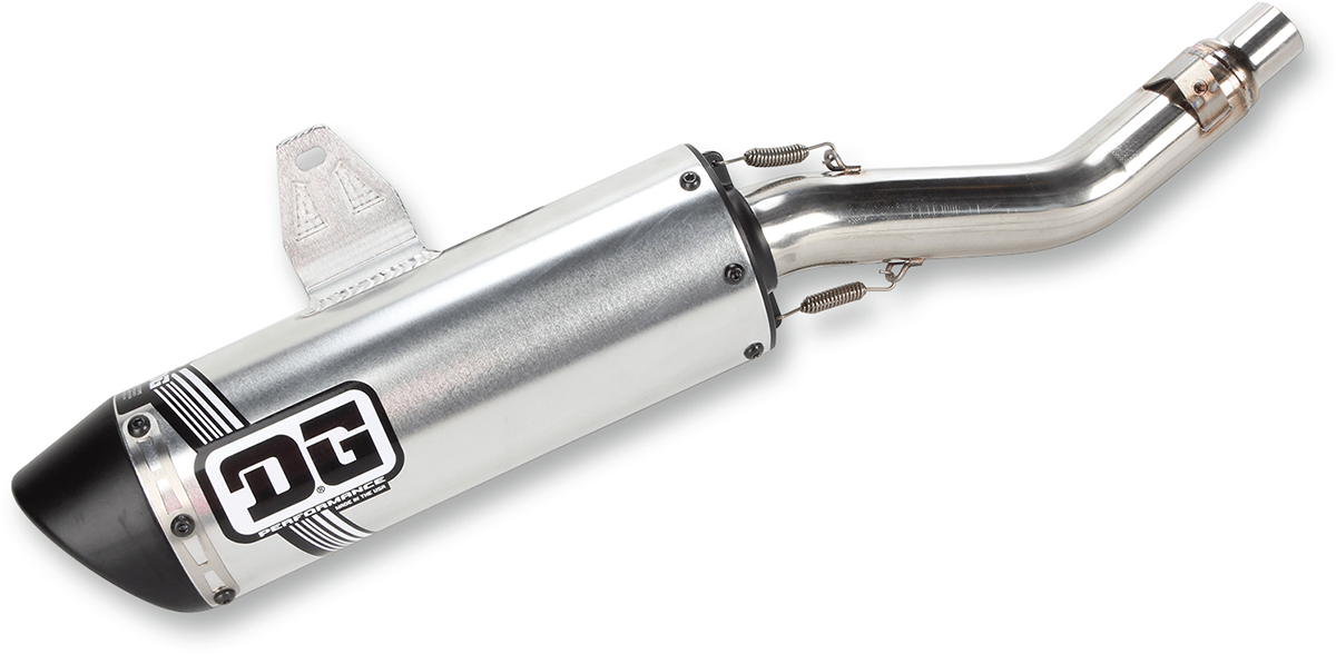 DG Performance V2™ Slip-On Exhaust 071-6250 for Enhanced Power and Performance - Kelly Motorsports