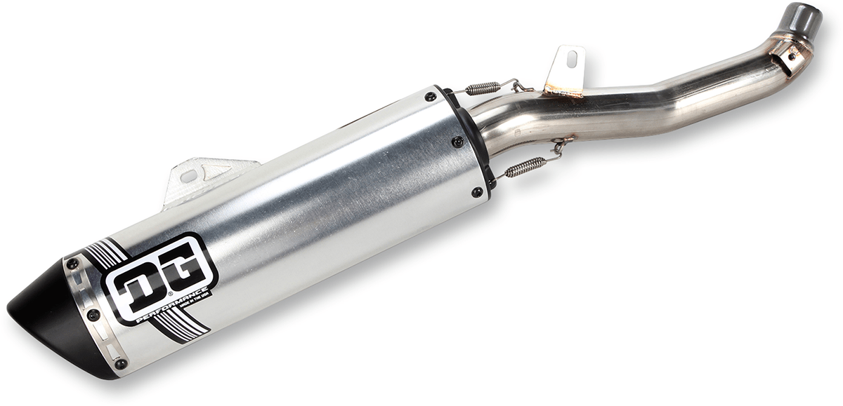 DG Performance V2™ Slip-On Exhaust 071-6500 for Enhanced Power and Performance - Kelly Motorsports
