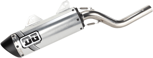 DG Performance V2™ Slip-On Exhaust 071-8650 - Lightweight Stainless Steel and Aluminum Construction - Kelly Motorsports