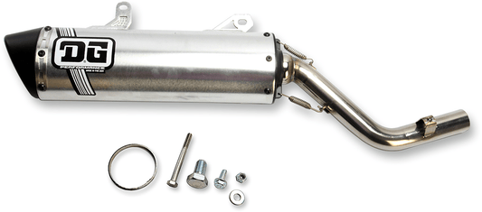 DG Performance V2™ Slip-On Exhaust Part 071-2510 for Enhanced Horsepower and Torque - Kelly Motorsports