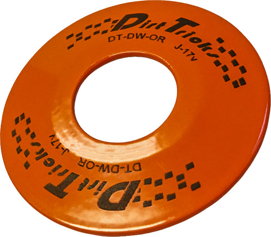 DIRT TRICKS Dome Washer for Cs Sprocket - Orange for KTM and Husqvarna - Kelly Motorsports