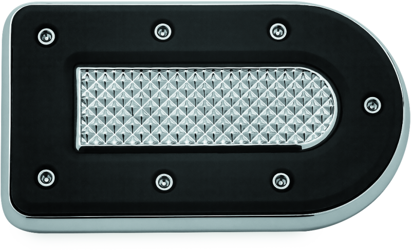 Kuryakyn Heavy Industry Brake Pedal Pad for FL Models with Chrome Finish Part #kur7039
