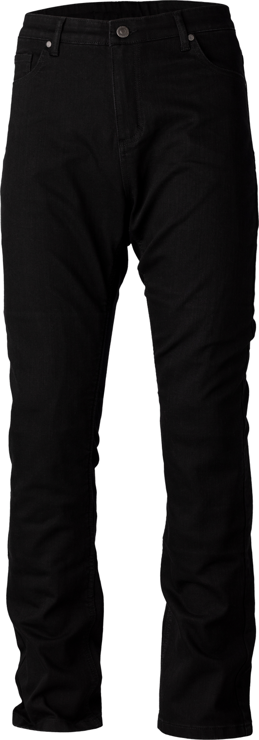 RST Women's Straight Leg 2 Jeans in Black, Size XL (Part Number 103059BLK-16)