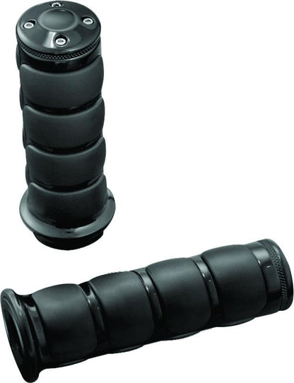 Kuryakyn ISO Grip Universal 7/8 inch Gloss Black for Honda Rebel Models