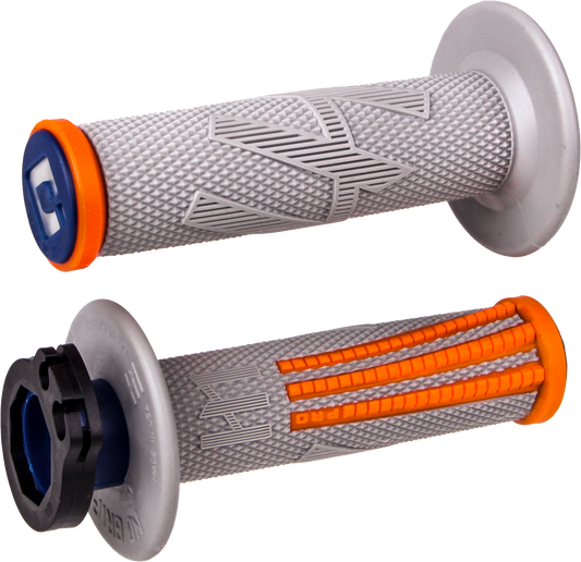 ODI Rogue Single Ply Grip Grey (Soft Compound) - Enhanced Comfort and Traction for Bicycles