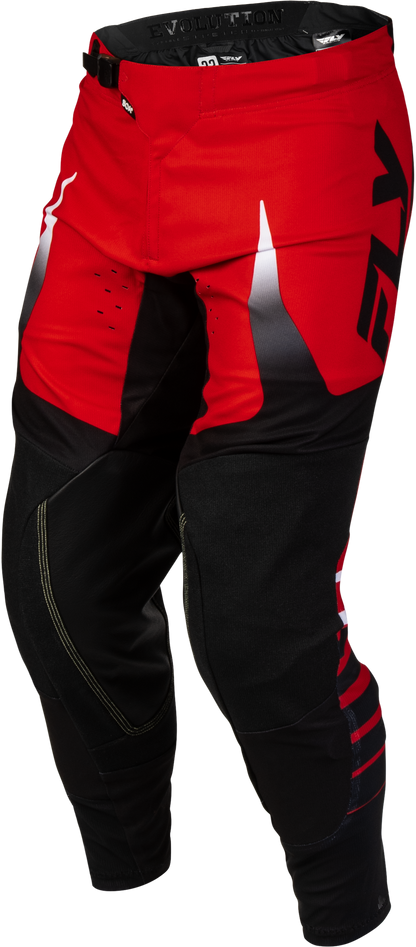 Evolution  Dst Bolt  Pants Red/Black/White Sz 28
