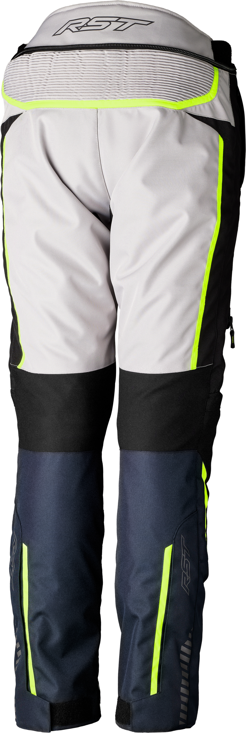 RST Maverick Evo CE Jean Navy/Silver Textile Motorcycle Pants with CE Certification and Advanced Ventilation