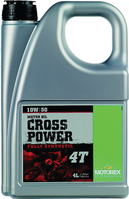 Cross Power Motor Oil 10w50 4t 4l (4/Case  Sold Ea)