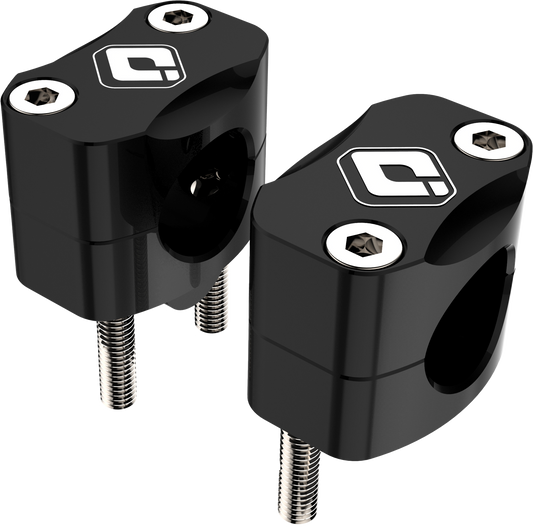 ODI H71UMB Bar Adapters 7/8" to 1 1/8" with 15mm Rise for Oversized Motorcycle Handlebars