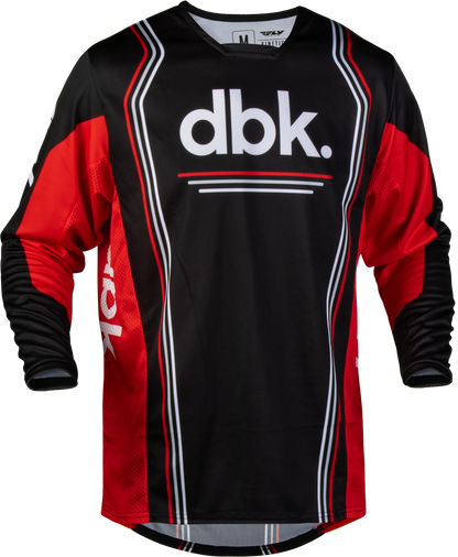 Kinetic Dbk Jersey Black/Red/White Xl